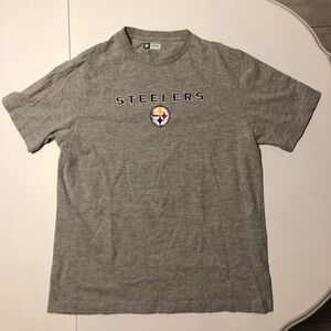 Vintage gray Steelers t-shirt